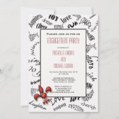 Fleur de lis Heartfelt Expressions Kaart (Voorkant)