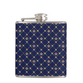 Fleur de Lis Heupfles (Voorkant)