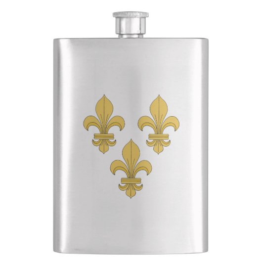 Fleur-de-lis Heupfles (Voorkant)