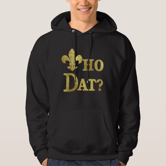 Fleur-de-lis-ho dat? hoodie (Voorkant)