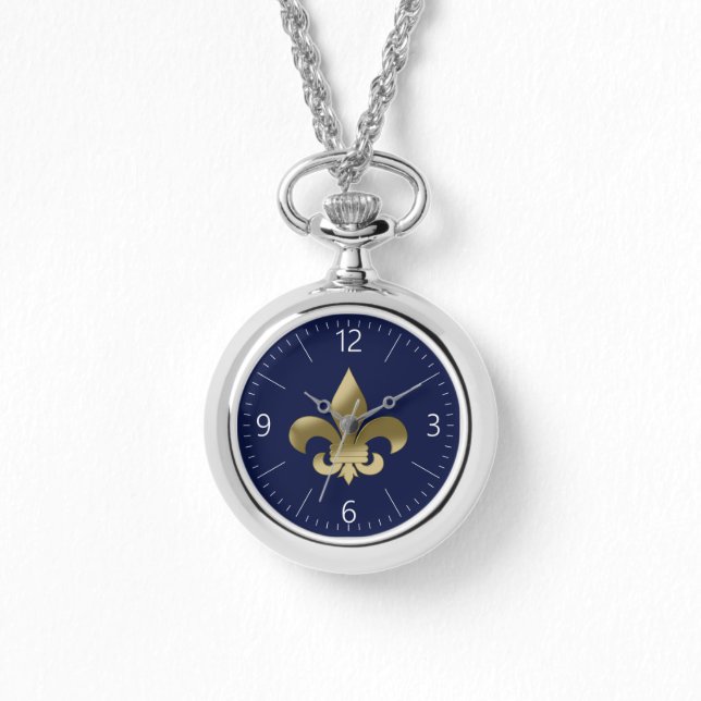 Fleur de Lis Horloge (Voorkant)