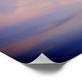 Fleur de Lis in Dusk [Afdrukken] Poster (Hoek)