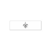Fleur De Lis Ink Stamp Zelfinktende Stempel (Design)