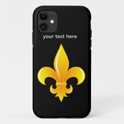 Fleur de lis iPhone 5 hoesje  Gift (Achterkant)