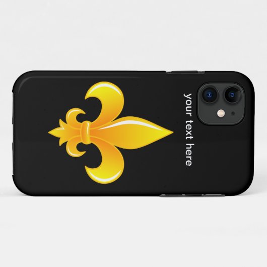 Fleur de lis iPhone 5 hoesje  Gift (Achterkant (horizontaal))