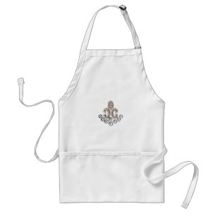 Fleur De Lis-jewelen Standaard Schort