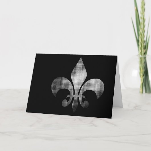 Fleur-de-lis Kaart (Voorkant)