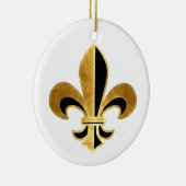 Fleur de lis keramisch ornament (Rechts)