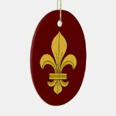 Fleur-de-lis Keramisch Ornament (Rechts)