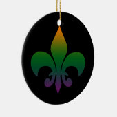 Fleur de lis keramisch ornament (Rechts)