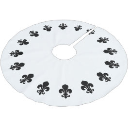 Fleur De Lis Kerstboom Rok