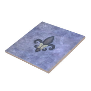 Fleur-DE-Lis Keuken   Blauwe Koninklijke Tegeltje