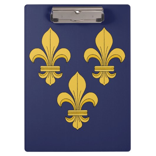 Fleur-de-lis Klembord (Voorkant)
