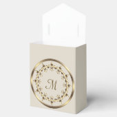 Fleur De Lis. Koninklijk ontwerp Bedankdoosjes (Geopend)