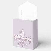 Fleur De Lis. Koninklijk ontwerp Bedankdoosjes (Geopend)