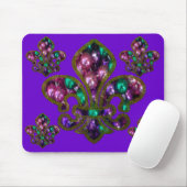 fleur de Lis-kradmousepad Muismat (Met muis)