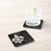 Fleur de Lis...kurk onderzetters (Rechterzijde)