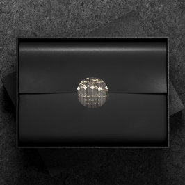 Fleur de Lis Landelijke Lichten | Boho Chic Bruilo Ronde Sticker