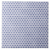 Fleur De Lis Large Tile Tegeltje (Voorkant)