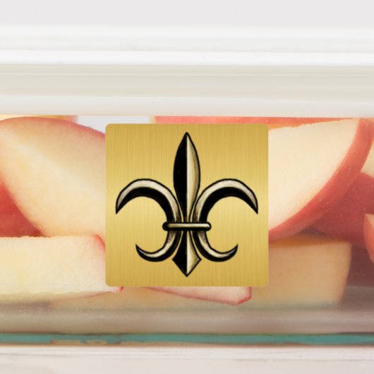 Fleur De Lis Lebels Labels (Aangebracht)