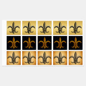 Fleur De Lis Lebels Labels (Vel)