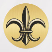 Fleur De Lis Lebels Labels (Design 1)