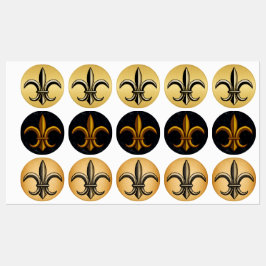 Fleur De Lis Lebels Labels