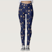Fleur de Lis Leggings (Voorkant)