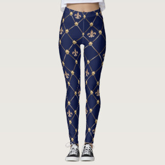 Fleur de Lis Leggings