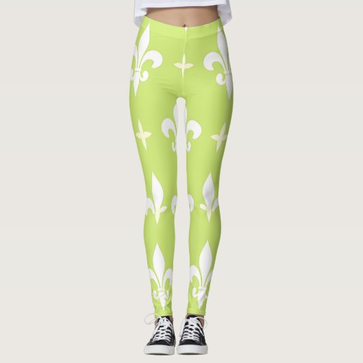 Fleur de Lis Leggings (Voorkant)