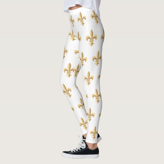 Fleur De Lis-Leggings Leggings (Links)