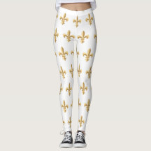 Fleur De Lis-Leggings