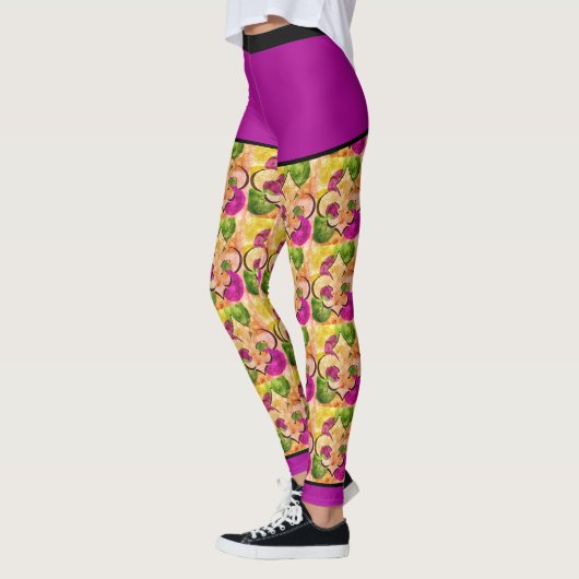 Fleur-de-Lis-Leggings Leggings (Links)