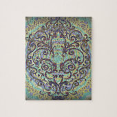 Fleur de lis legpuzzel (Verticaal)