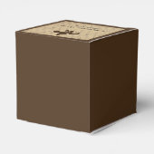  Fleur de Lis Liefdesbrief Bruiloft Favor Box Bedankdoosjes (Achterkant)