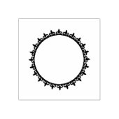  Fleur de Lis Lijst Rubber Stamp Rubberstempel (Afrduk)