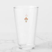 Fleur de lis – Lilie – Lily – Schwertlilie Glas (Achterkant)