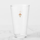 Fleur de lis – Lilie – Lily – Schwertlilie Glas (Voorkant)