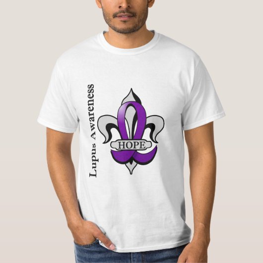 Fleur De Lis Lupus Hope T-shirt (Voorkant)