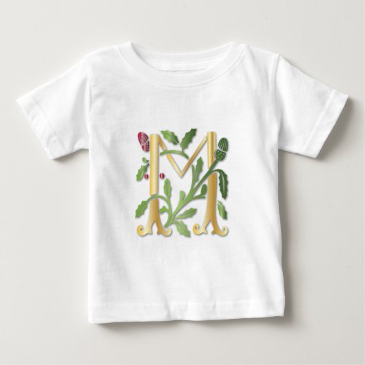 Fleur-de-lis M Monogram (Voorkant)