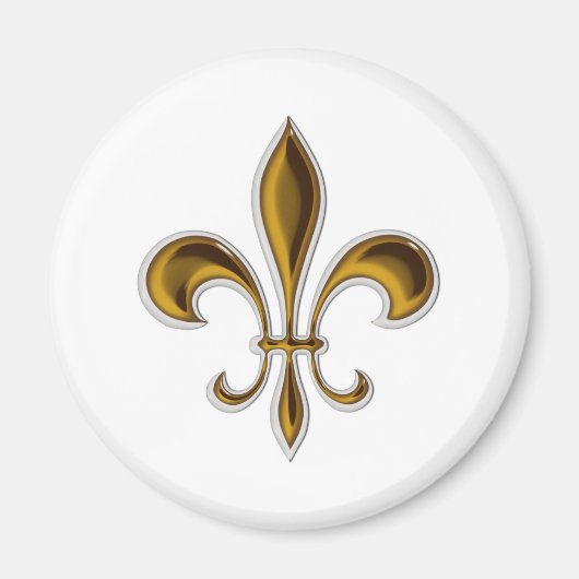 Fleur De Lis Magneet (Voorkant)