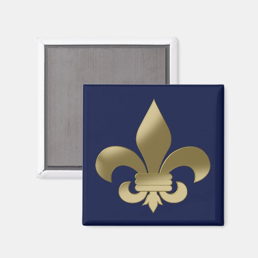 Fleur de Lis Magneet (Voorkant / Achterkant)