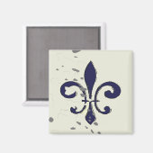 Fleur De Lis Magneet (Voorkant / Achterkant)