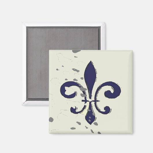 Fleur De Lis Magneet (Voorkant / Achterkant)