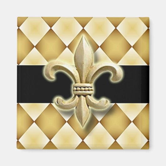 Fleur de Lis magneet (Voorkant)