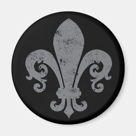 Fleur-de-lis Magneet (Voorkant)