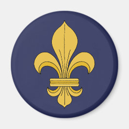 Fleur-de-lis Magneet