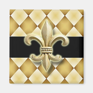 Fleur de Lis magnet