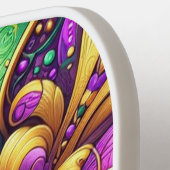 Fleur de Lis Mardi Gras Pickleball Paddle (Links Detail)