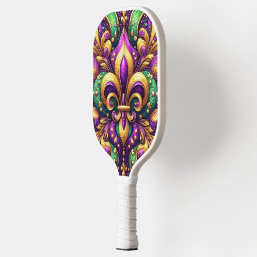 Fleur de Lis Mardi Gras Pickleball Paddle (Links)